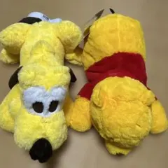 プーさん ティガー ぬいぐるみセット 中型