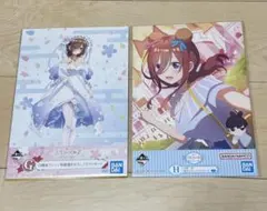 五等分の花嫁 一番くじ 描きおろしイラストボード　三玖