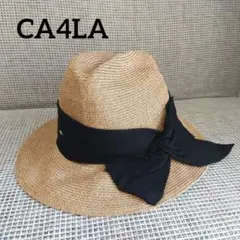 美品★CA4LA 中折れハット
