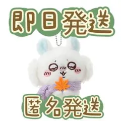 ちいかわ　中国　miniso限定　マスコット　ぬいぐるみ　マフラー　秋　モモンガ