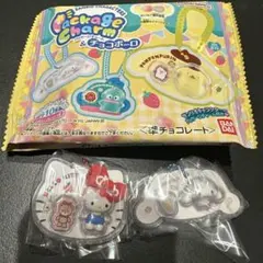サンリオ パッケージ チャーム ハローキティ シナモロール シナモン