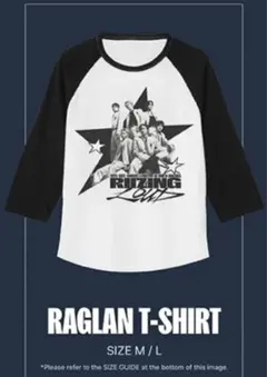 RIIZE RIIZING LOUD北米ツアー RAGLAN T-SHIRT L