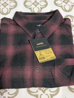 WORKMAN　ビエラチェックシャツ　3L