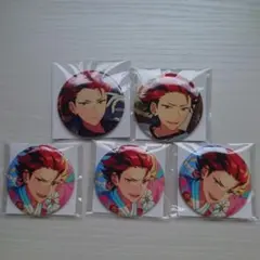 鬼龍紅郎 缶バッジ 5点セット