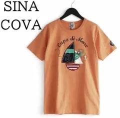 「シナコバ」新品 なめらかな肌触り 天竺コットン100% マリンTシャツ Sのサムネイル