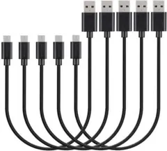 【5本セット】MaGeek ショートマイクロUSBケーブル 高速 USB 2.0