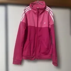 adidas ピンク ジャージ ジャケット