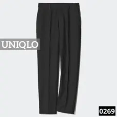 0269 UNIQLO スマートアンクルパンツ ブラック