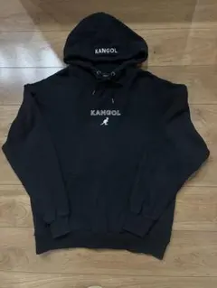 セール.ᐟ.ᐟKANGOL ブラック フード付きパーカー