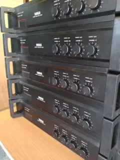 YAMAHA パワーアンプ P2040 75W 5台セット Yamaha P2040 Stereo Power Amplifier 2/4ch Audio 75W Good | eBay