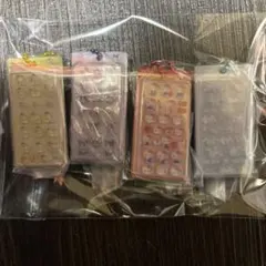 ボンボンドロップシール　ミニチュアチャーム　セット　セミコンプ