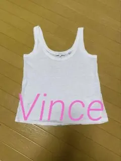Vince ヴィンス ホワイト タンクトップ XS リネン100%