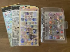 M6 シール帳　mojojojo うるちゅるポップシール　デコセット