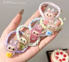 らぶぶ　ラブブ　ヘアゴム 5個セット