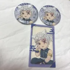 鬼滅の刃 ナンジャタウン 缶バッジ クリアカード 宇髄天元