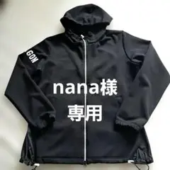 ブラックフード付きジャケットレディースＬ