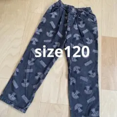 【大特価美品】　ディズニー　デニムズボン　子供　キッズ１２０　ミッキー