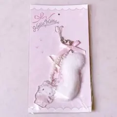 ♡キティ　白猫バレリーナ　ストラップ♡