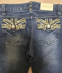 HOLLIS DENIM スキニーデニム スタッズ 27のサムネイル