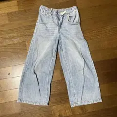 ZARA キッズ　女の子ワイドデニム116cm