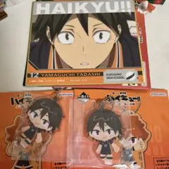 山口忠 ハイキュー 一番くじ ゴミ捨て場の決戦 アクリルチャーム 色紙