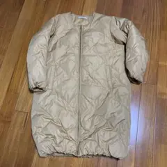 お値下げします。back number マスタード キルティング ロングコート