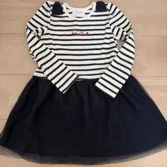 ボーダーワンピース120㎝
