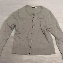 ANAYI 長袖 カーディガン グレー　38