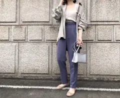 GU ストレッチテーパードパンツ(丈標準62.5～66.5cm) XS
