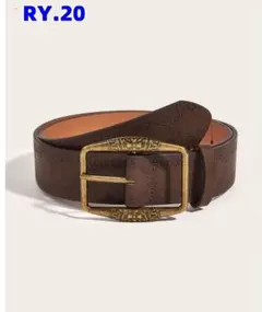 RY.20ウエスタンベルト ボヘミアン調 ヴィンテージ アメカジ 男女[eur4