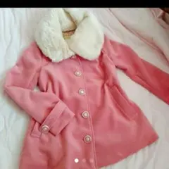 セシルマクビー　ファー襟コート