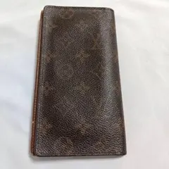LOUIS VUITTON ルイヴィトン モノグラム 二つ折り 長財布 ブラウン