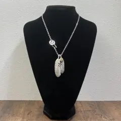 ARIZONA FREEDOM 羽根モチーフ ネックレス ARIZONA FREEDOM / シルバー 羽根モチーフ ネックレス - メルカリ