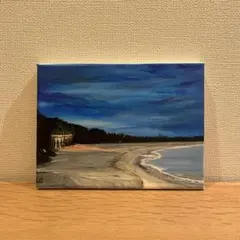 アクリル画 オーロラ 夜景 - メルカリ