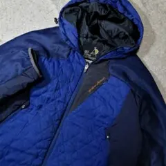 ★go slow caravan★キルティング切換ジャケット フーディ ゴルフ