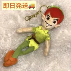 ピーターパン ぬいぐるみ キーホルダー　キーチェーン　ディズニーストア