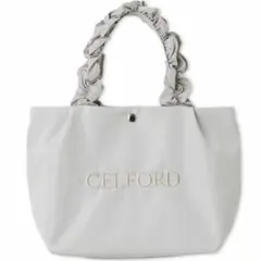 CELFORD フリルラメ刺繍トートバッグ Sサイズのサムネイル