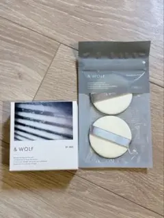 & WOLF セラムリキッドファンデーションパフ付き