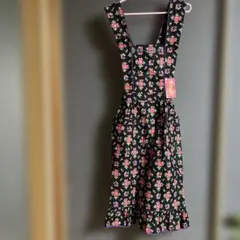 KENZO 花柄エプロン 黒のサムネイル