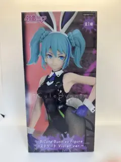 初音ミク BiCute Bunnies Figure ストリート Violet