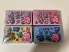 ナルミヤキャラクターズ ミニちゅるシール 全4種コンプリートセット