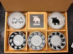 モズ moz 小皿 ミニプレート 約9cm 5枚セットのサムネイル