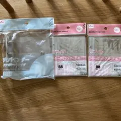 B8サイズ 3穴バインダー クリアポケットタイプ　リフィルトレーディングカード用