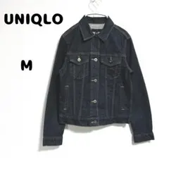 UNIQLO デニムジャケット M ネイビー ユニクロ カジュアル 春コーデ