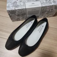【新品】TEMPERATE ブラック グリッター　レインシューズ