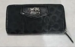 COACH ブラック 長財布