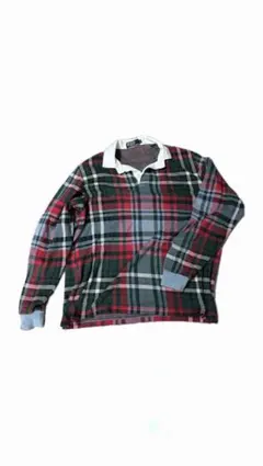 ラルフローレン　ポロシャツ　古着　90s