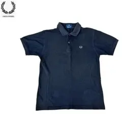 【FRED PERRY】半袖ポロシャツ/ロゴ入り/S★フレッドペリー