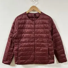 美品 ユニクロ レディース ダウンジャケット ウルトラライトダウン 収納袋付き