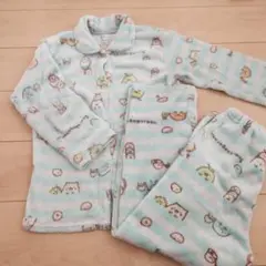 すみっコぐらしフリースパジャマセット 140cm